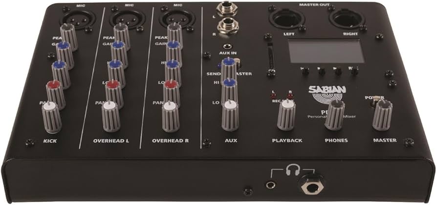 Amazon.com: Sabian Sound Kit 4-Piece Drum Mic and Mixer Pack